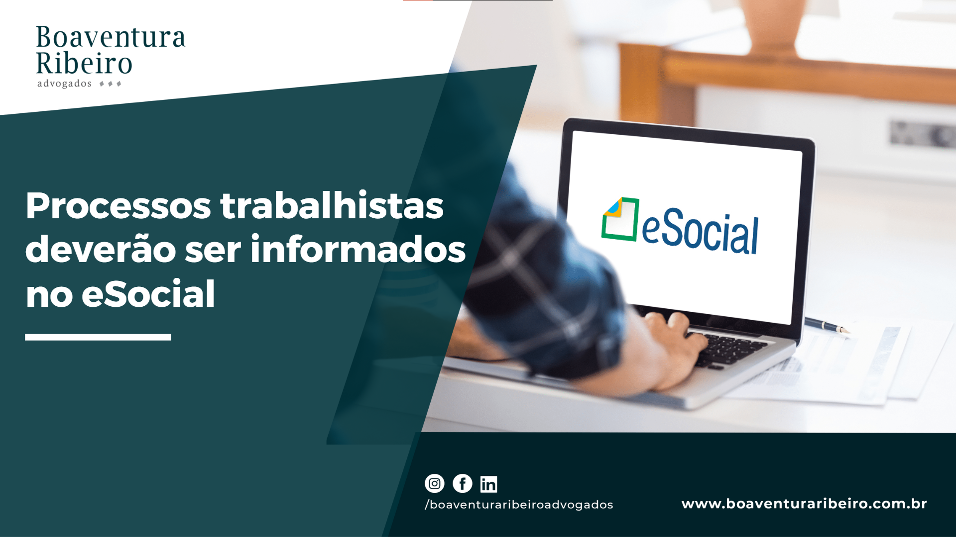 Processos trabalhistas deverão ser informados no eSocial